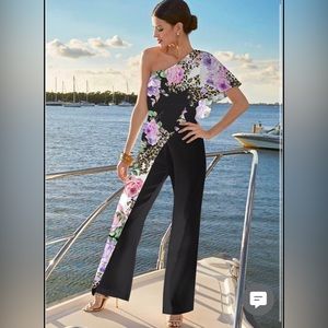 New one shoulder romper